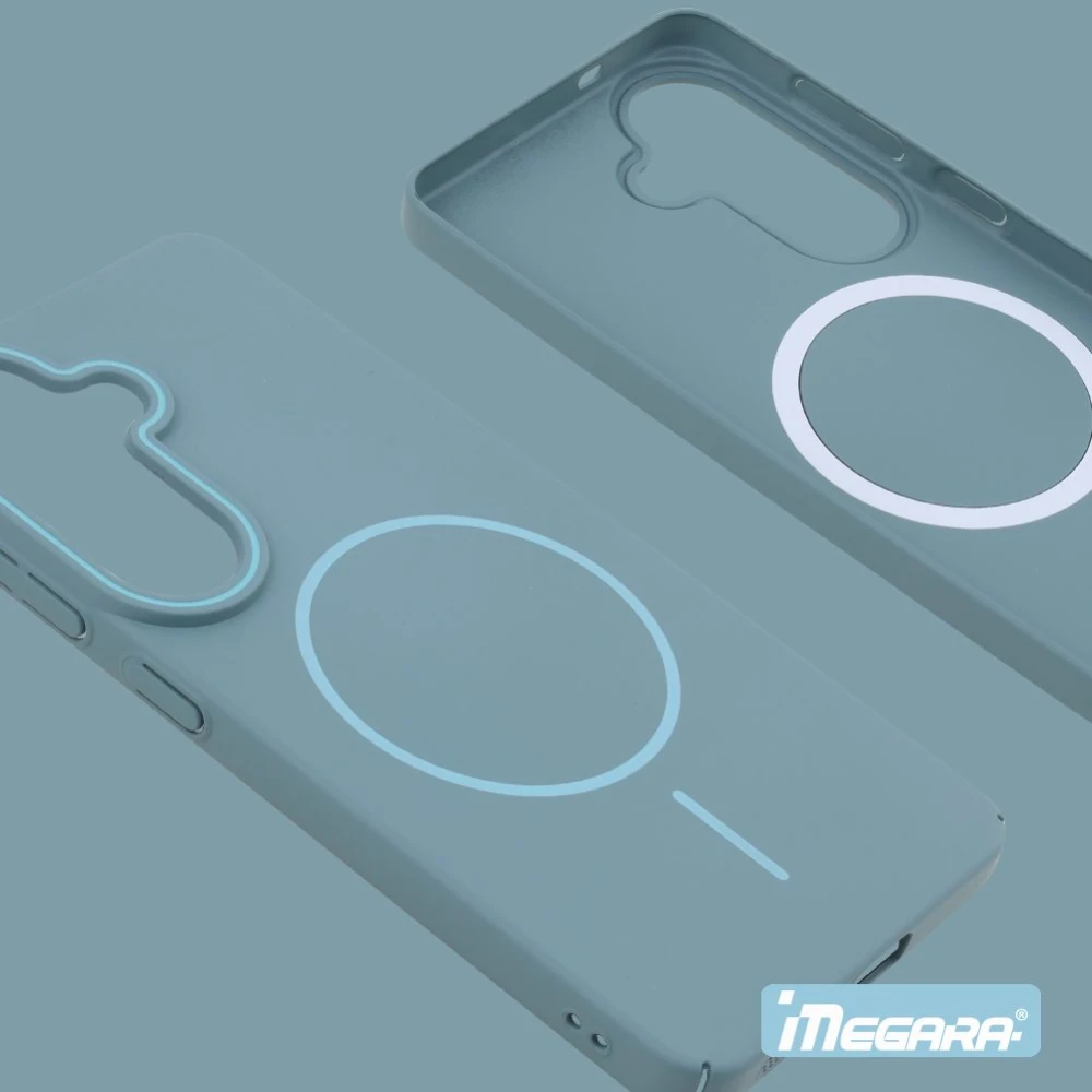 Futerał Samsung Galaxy S26 Plus w kolorze zielonym, w pełni kompatybilny z ładowaniem bezprzewodowym i akcesoriami MagSafe