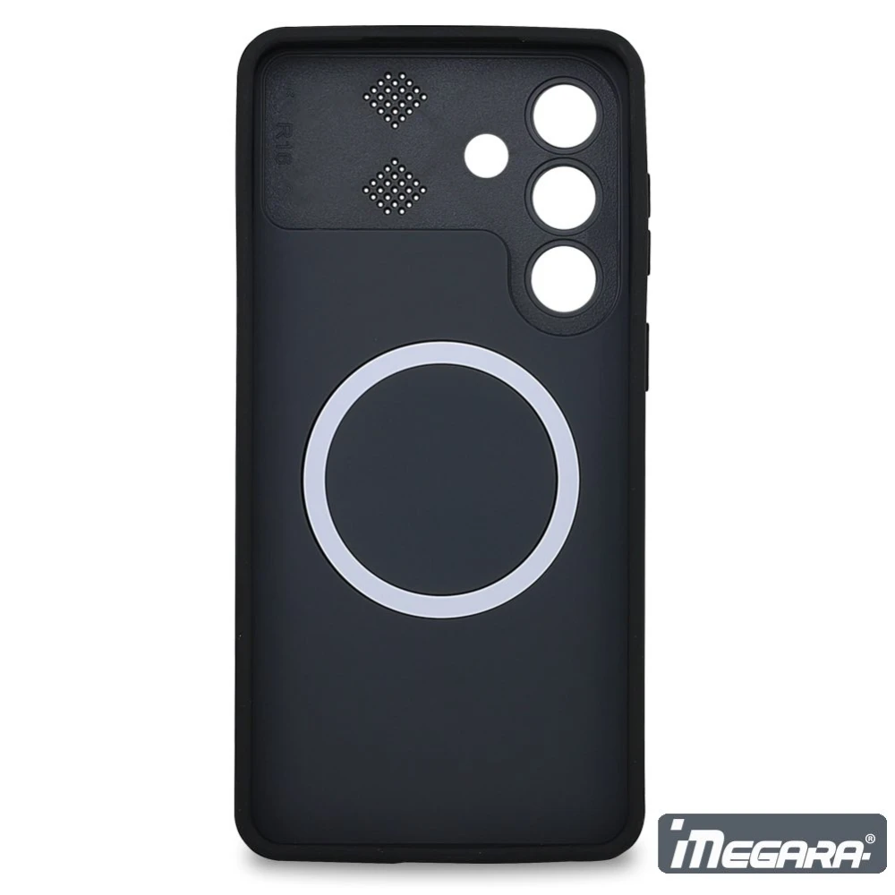 Pokrowiec ochronny na Samsung Galaxy S26 z poliwęglanu i TPU, detal podwyższonego rantu wokół aparatu
