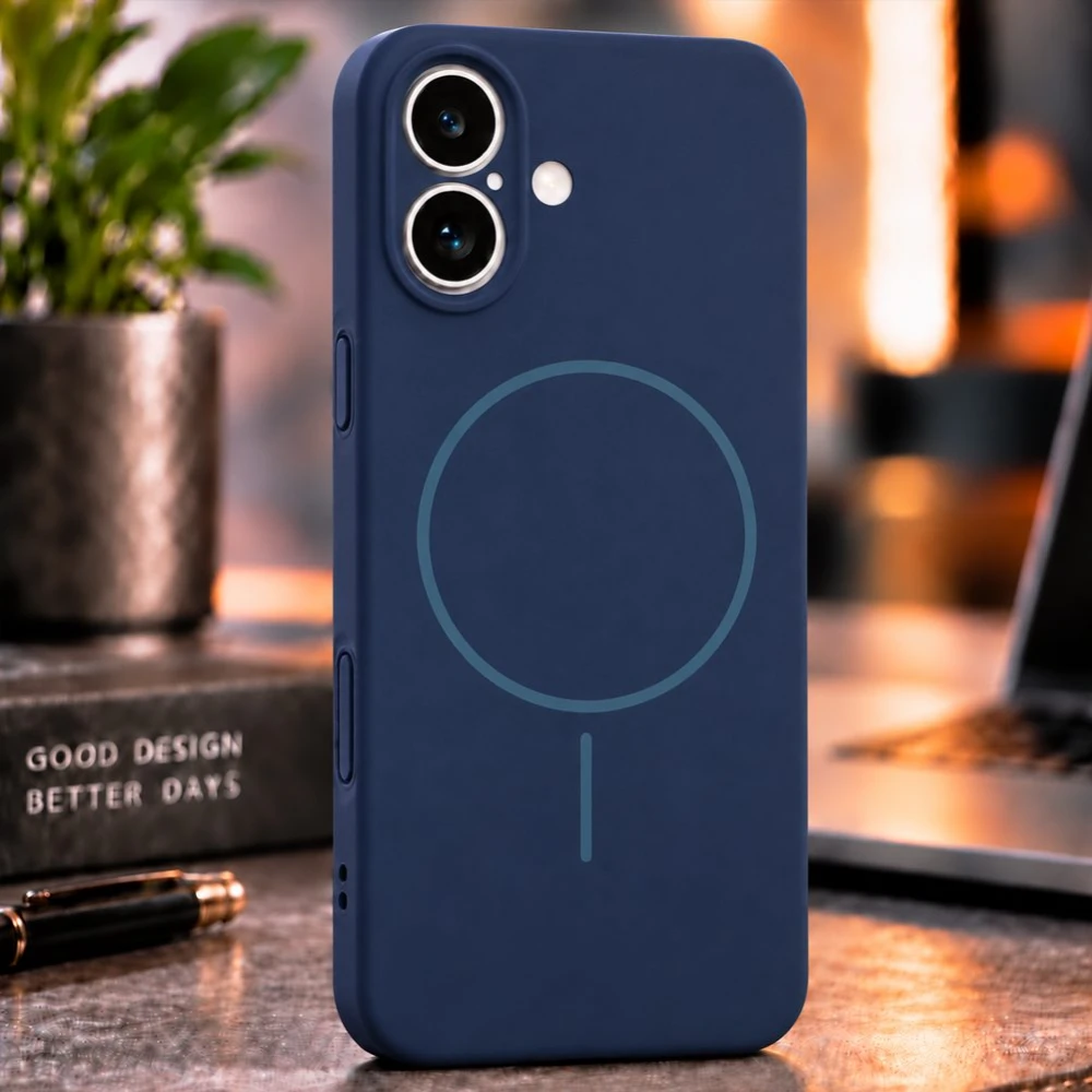 Pokrowiec Megara do iPhone 17 z matowym wykończeniem soft-touch z poliwęglanu i TPU, zapewniający antypoślizgowy chwyt
