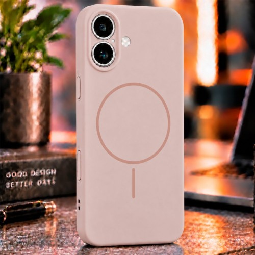 Pokrowiec Megara do iPhone 17 z matowym wykończeniem soft-touch i antypoślizgową strukturą, kompatybilny z MagSafe