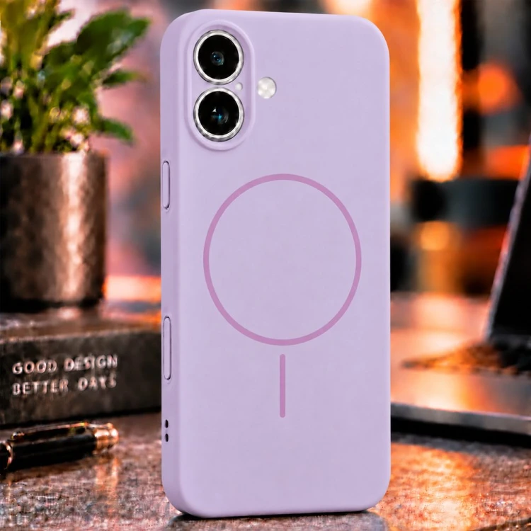 Wytrzymały pokrowiec Megara na iPhone 17 z materiału TPU i poliwęglanu, z matowym wykończeniem soft-touch