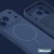 Wielofunkcyjna obudowa Apple iPhone 17 Pro kompatybilna z ładowaniem bezprzewodowym i technologią MagSafe, w eleganckim granatowym kolorze