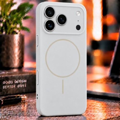 Pokrowiec ochronny do iPhone 17 Pro Max Megara, matowe wykończenie soft-touch z poliwęglanu i TPU, antypoślizgowa struktura