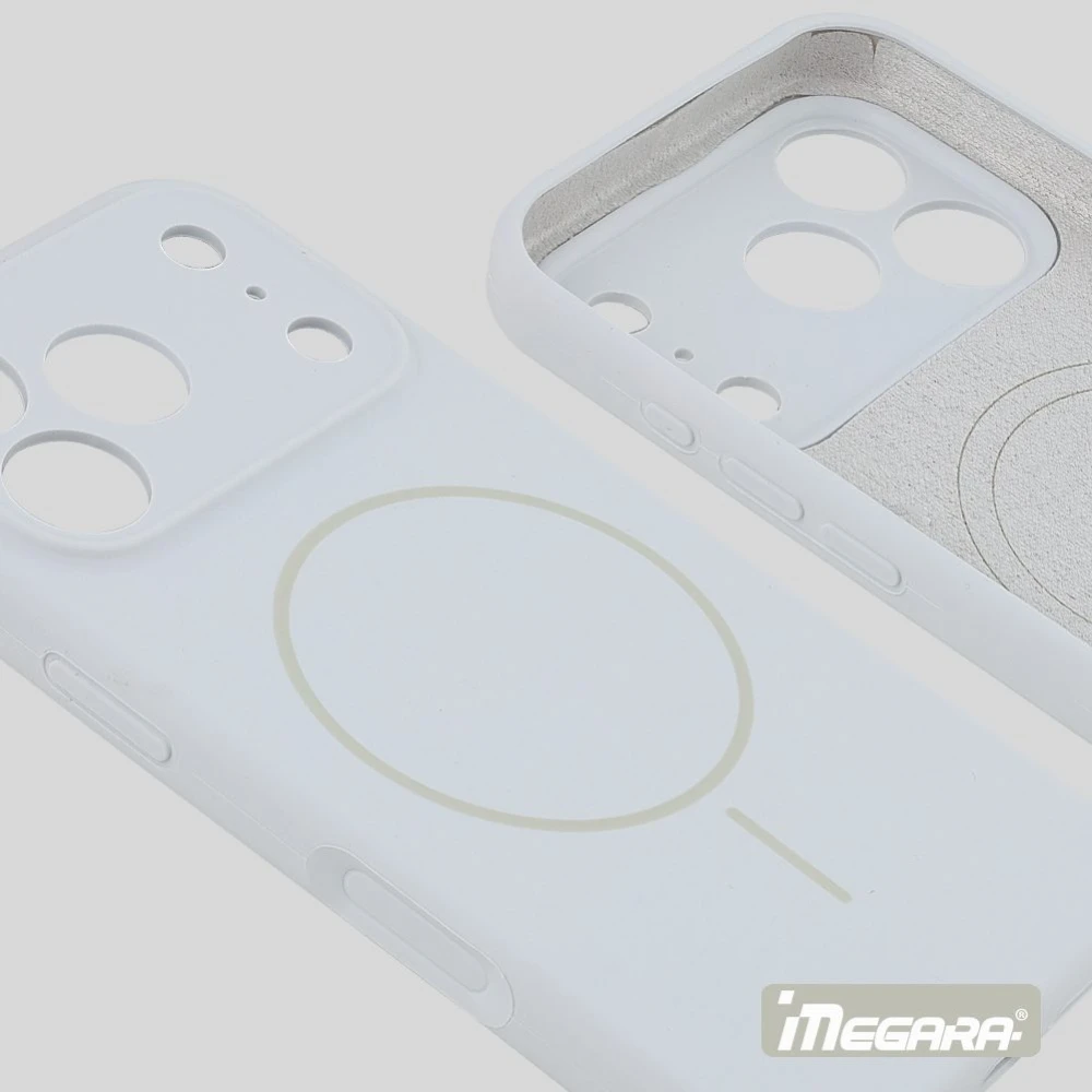 Futerał plecki Megara dla Apple iPhone 17 Pro Max, kompatybilny z ładowaniem bezprzewodowym i MagSafe, waga tylko 40g