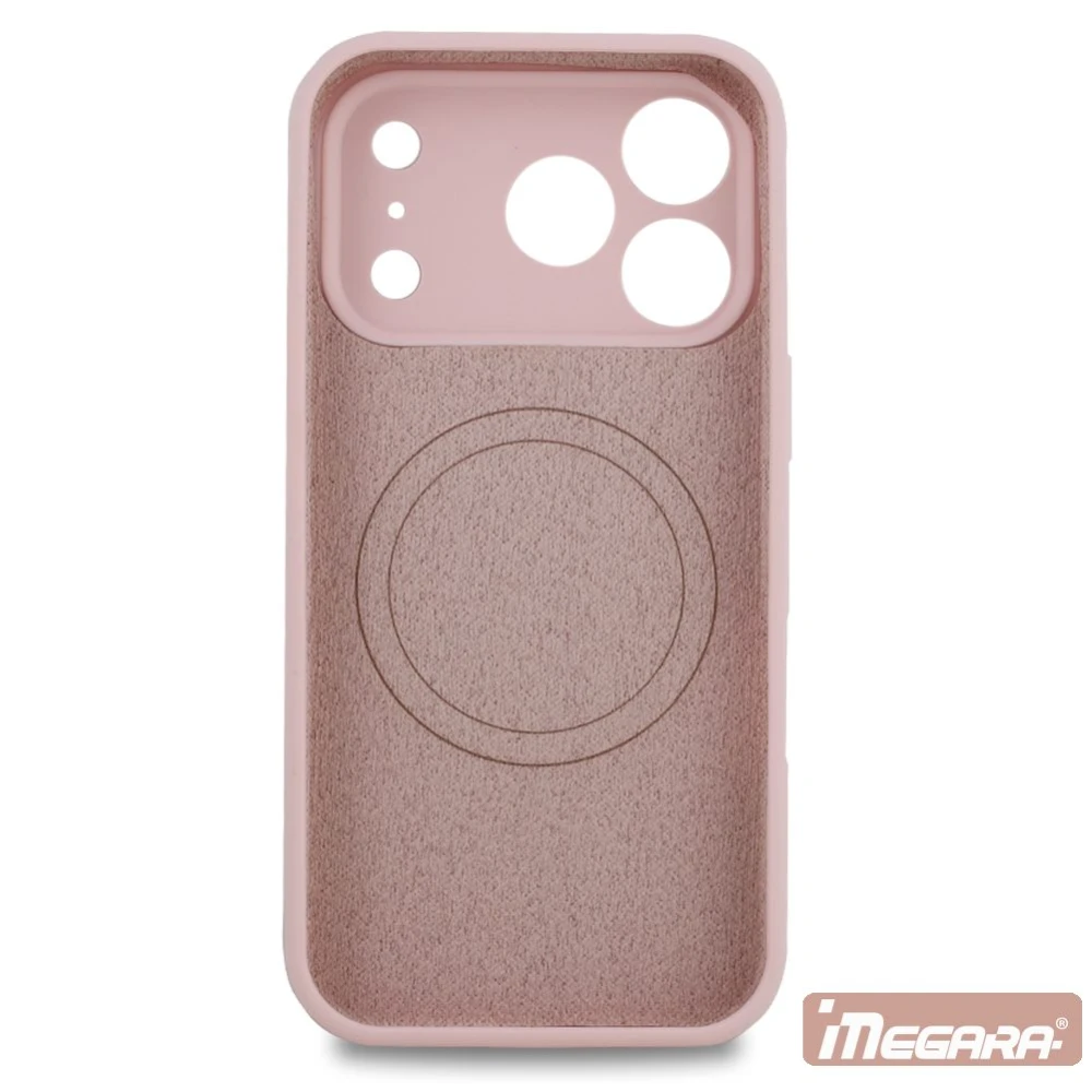 Detail rantu ochronnego wyświetlacza w etui MagSafe do Apple iPhone 17 Pro Max, idealna ochrona 360 stopni