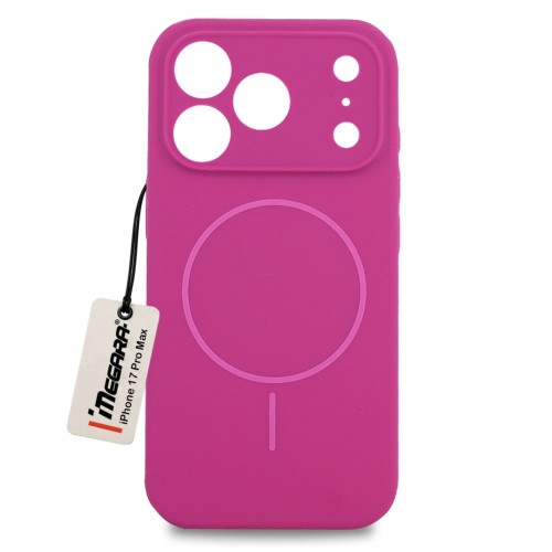 Różowe etui do Apple iPhone 17 Pro Max MagSafe Case, widok z przodu, idealne dopasowanie i ochrona smartfona