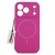 Różowe etui do Apple iPhone 17 Pro Max MagSafe Case, widok z przodu, idealne dopasowanie i ochrona smartfona