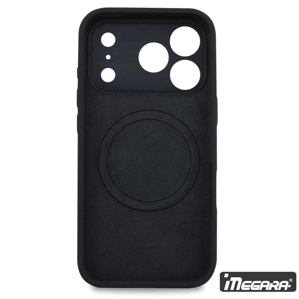 Etui plecki do iPhone 17 Pro Max z rantem ochronnym wyświetlacza i aparatu, zapewniające pełną kompatybilność z MagSafe