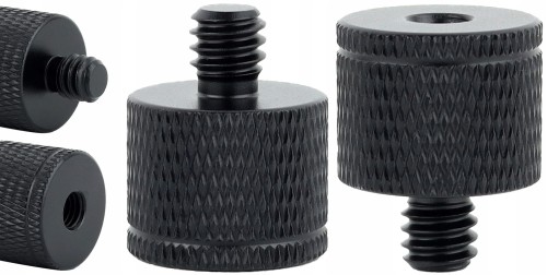 Adapter tuleja redukcja 1/4" na M5 statywowa czarna do statywu 20 mm