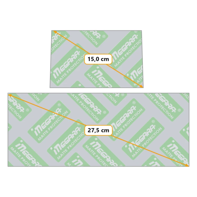 folia ochronna matowa na radio panel ds smart touch do ds ds4 2024 megara 3